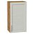 Шкаф верхний с 1-ой дверцей Сканди Cappuccino Softwood Дуб Вотан 716*400*320