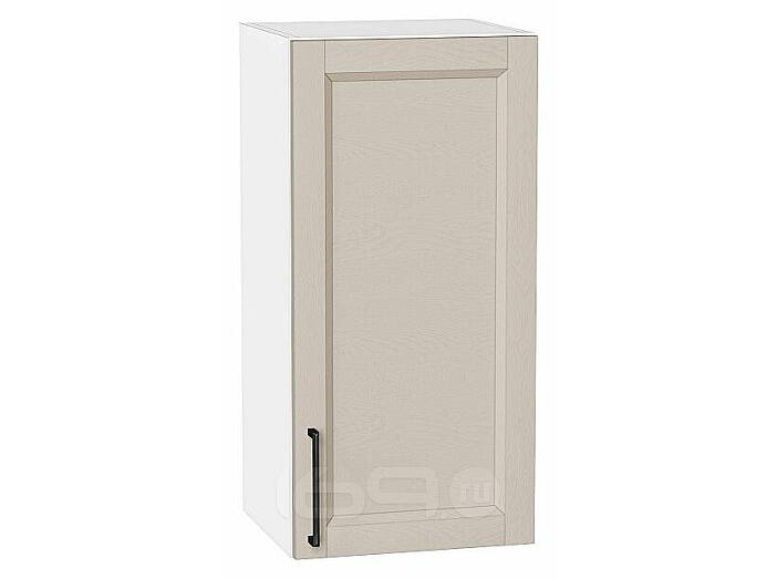 Шкаф верхний с 1-ой дверцей Сканди Cream Silkwood/Белый 716*350*320