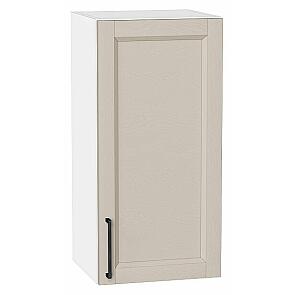 Шкаф верхний с 1-ой дверцей Сканди Cream Silkwood/Белый 716*350*320