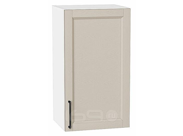 Шкаф верхний с 1-ой дверцей Сканди Cream Silkwood/Белый 716*400*320