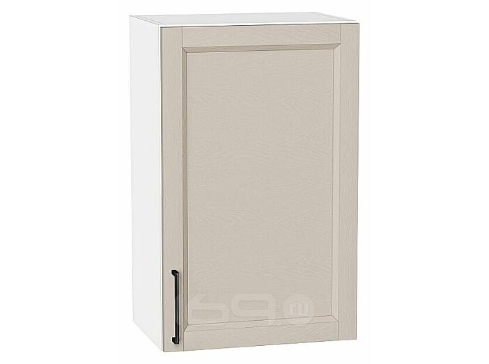 Шкаф верхний с 1-ой дверцей Сканди Cream Silkwood/Белый 716*450*320