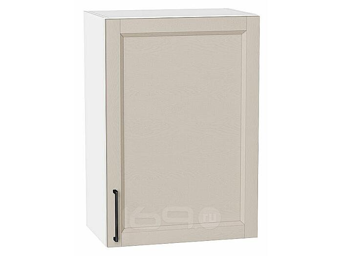 Шкаф верхний с 1-ой дверцей Сканди Cream Silkwood/Белый 716*500*320