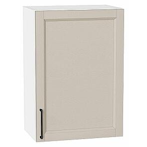 Шкаф верхний с 1-ой дверцей Сканди Cream Silkwood/Белый 716*500*320