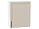 Шкаф верхний с 1-ой дверцей Сканди Cream Silkwood/Белый 716*600*320