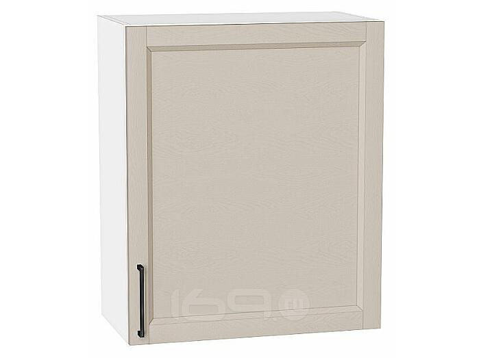 Шкаф верхний с 1-ой дверцей Сканди Cream Silkwood/Белый 716*600*320