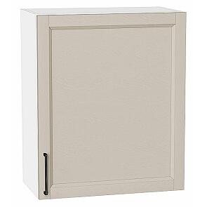 Шкаф верхний с 1-ой дверцей Сканди Cream Silkwood/Белый 716*600*320