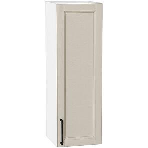 Шкаф верхний с 1-ой дверцей Сканди Cream Silkwood/Белый 920*300*320