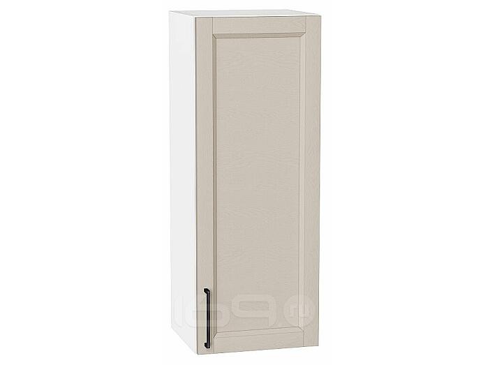 Шкаф верхний с 1-ой дверцей Сканди Cream Silkwood/Белый 920*350*320