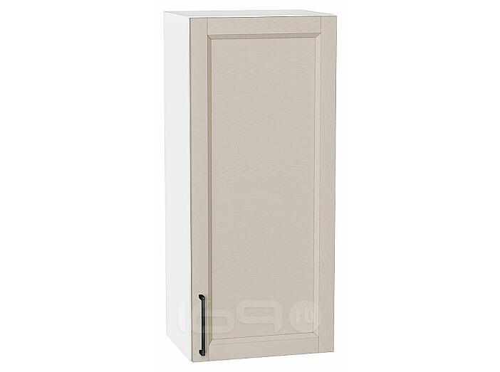 Шкаф верхний с 1-ой дверцей Сканди Cream Silkwood/Белый 920*400*320