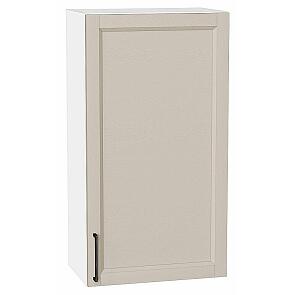 Шкаф верхний с 1-ой дверцей Сканди Cream Silkwood/Белый 920*500*320