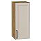 Шкаф верхний с 1-ой дверцей Сканди Cream Silkwood/Дуб Вотан 716*300*320