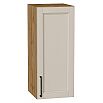 Шкаф верхний с 1-ой дверцей Сканди Cream Silkwood/Дуб Вотан 716*300*320