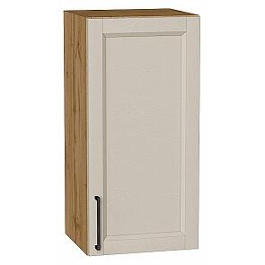 Шкаф верхний с 1-ой дверцей Сканди Cream Silkwood/Дуб Вотан 716*350*320