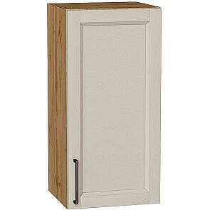 Шкаф верхний с 1-ой дверцей Сканди Cream Silkwood/Дуб Вотан 716*350*320
