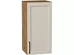 Шкаф верхний с 1-ой дверцей Сканди Cream Silkwood/Дуб Вотан 716*350*320