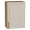 Шкаф верхний с 1-ой дверцей Сканди Cream Silkwood/Дуб Вотан 716*500*320