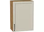 Шкаф верхний с 1-ой дверцей Сканди Cream Silkwood/Дуб Вотан 716*500*320