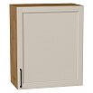 Шкаф верхний с 1-ой дверцей Сканди Cream Silkwood/Дуб Вотан 716*600*320