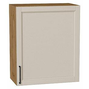 Шкаф верхний с 1-ой дверцей Сканди Cream Silkwood/Дуб Вотан 716*600*320