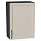Шкаф верхний с 1-ой дверцей Сканди Cream Silkwood/Graphite 716*500*320