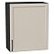 Шкаф верхний с 1-ой дверцей Сканди Cream Silkwood/Graphite 716*600*320