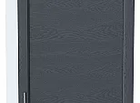 Шкаф верхний с 1-ой дверцей Сканди Graphite Softwood Белый 716*600*320
