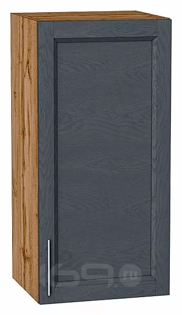 Шкаф верхний с 1-ой дверцей Сканди Graphite Softwood Дуб Вотан 716*350*320
