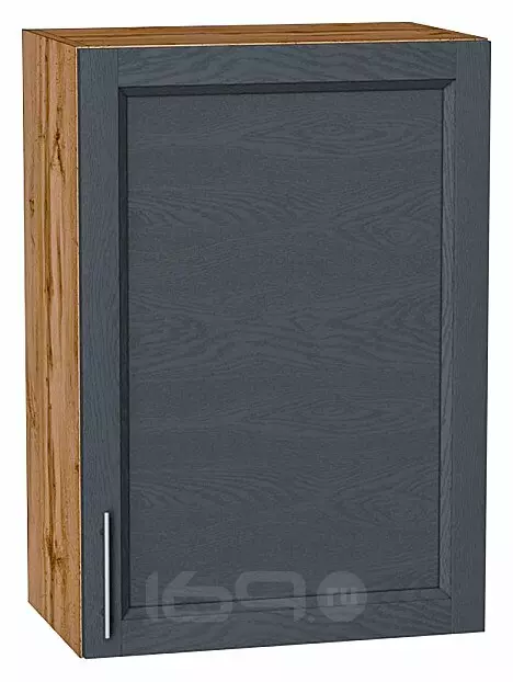 Шкаф верхний с 1-ой дверцей Сканди Graphite Softwood Дуб Вотан 716*500*320