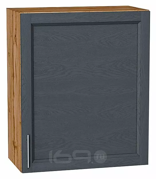 Шкаф верхний с 1-ой дверцей Сканди Graphite Softwood Дуб Вотан 716*600*320