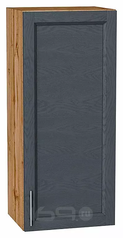 Шкаф верхний с 1-ой дверцей Сканди Graphite Softwood Дуб Вотан 920*400*320