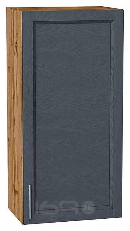 Шкаф верхний с 1-ой дверцей Сканди Graphite Softwood Дуб Вотан 920*450*320