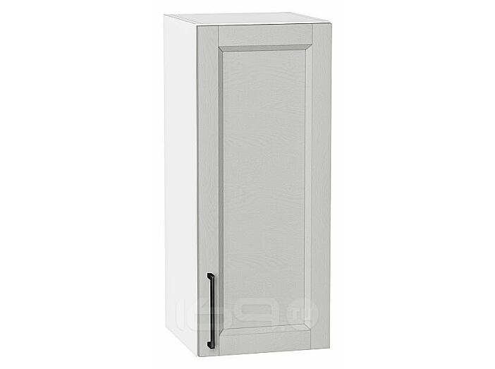 Шкаф верхний с 1-ой дверцей Сканди Grey Silkwood/Белый 716*300*320