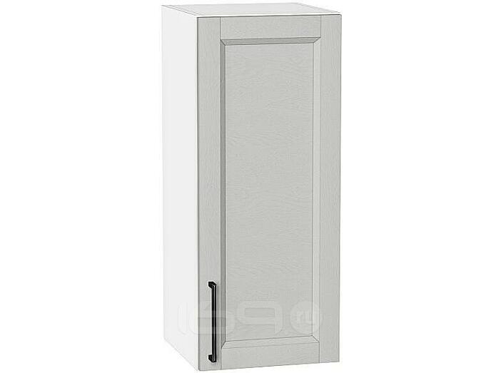 Шкаф верхний с 1-ой дверцей Сканди Grey Silkwood/Белый 716*300*320