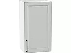 Шкаф верхний с 1-ой дверцей Сканди Grey Silkwood/Белый 716*400*320