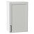 Шкаф верхний с 1-ой дверцей Сканди Grey Silkwood/Белый 716*450*320