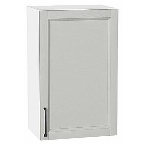 Шкаф верхний с 1-ой дверцей Сканди Grey Silkwood/Белый 716*450*320