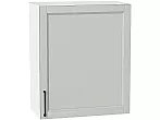 Шкаф верхний с 1-ой дверцей Сканди Grey Silkwood/Белый 716*600*320