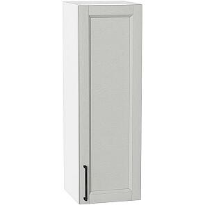 Шкаф верхний с 1-ой дверцей Сканди Grey Silkwood/Белый 920*300*320