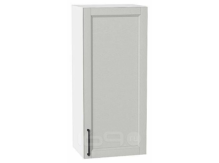 Шкаф верхний с 1-ой дверцей Сканди Grey Silkwood/Белый 920*400*320