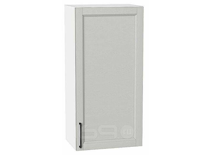 Шкаф верхний с 1-ой дверцей Сканди Grey Silkwood/Белый 920*450*320