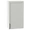 Шкаф верхний с 1-ой дверцей Сканди Grey Silkwood/Белый 920*500*320