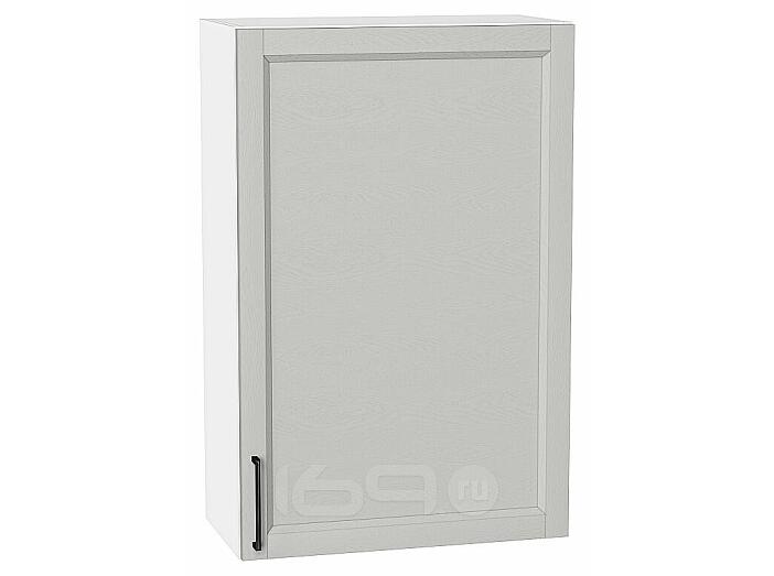 Шкаф верхний с 1-ой дверцей Сканди Grey Silkwood/Белый 920*600*320