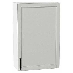 Шкаф верхний с 1-ой дверцей Сканди Grey Silkwood/Белый 920*600*320