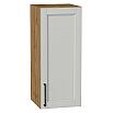 Шкаф верхний с 1-ой дверцей Сканди Grey Silkwood/Дуб Вотан 716*300*320