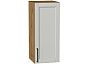 Шкаф верхний с 1-ой дверцей Сканди Grey Silkwood/Дуб Вотан 716*300*320