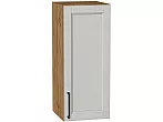 Шкаф верхний с 1-ой дверцей Сканди Grey Silkwood/Дуб Вотан 716*300*320