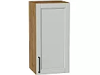 Шкаф верхний с 1-ой дверцей Сканди Grey Silkwood/Дуб Вотан 716*350*320