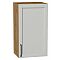 Шкаф верхний с 1-ой дверцей Сканди Grey Silkwood/Дуб Вотан 716*400*320