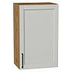 Шкаф верхний с 1-ой дверцей Сканди Grey Silkwood/Дуб Вотан 716*450*320