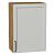 Шкаф верхний с 1-ой дверцей Сканди Grey Silkwood/Дуб Вотан 716*500*320